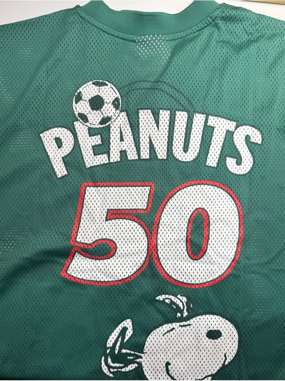 Peanuts Green Mexico Snoopy Soccer Graphic Jersey - Picture 5 of 5